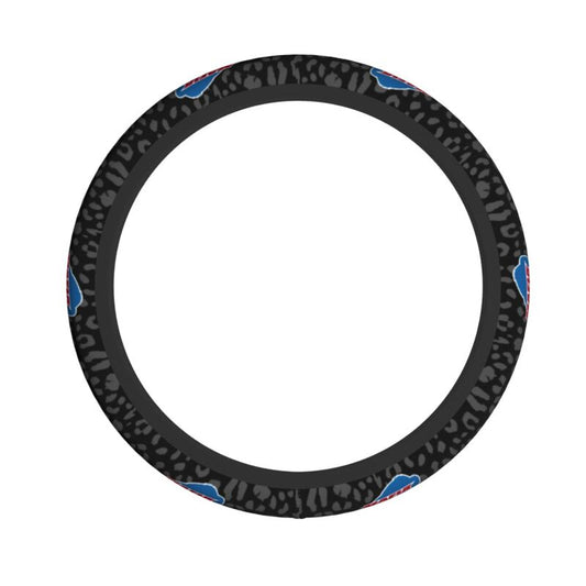 Buffalo Bills Printed elastic steering wheel cover car steering wheel protective cover