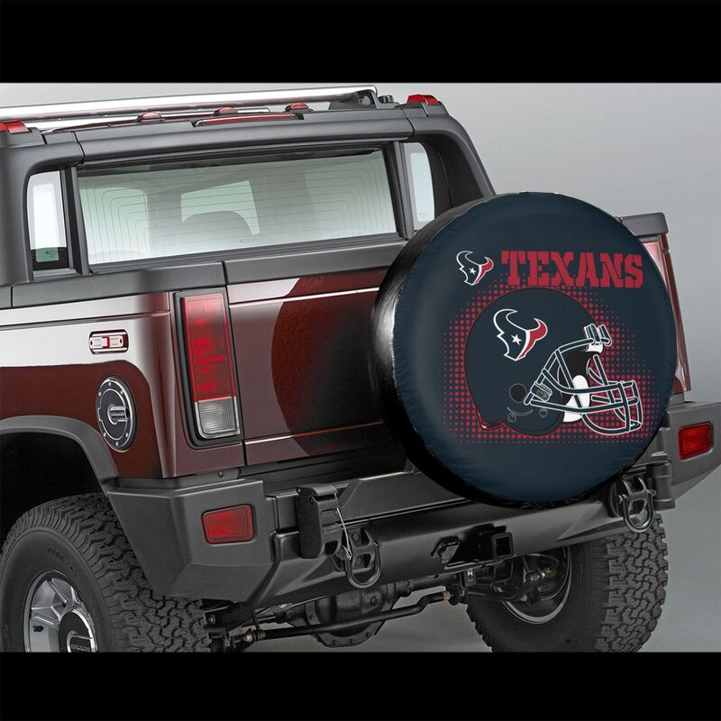 Houston Texans Printed tire protection cover car sun protection tire protection cover