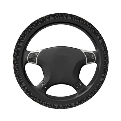Washington Commanders 1 Printed elastic steering wheel cover car steering wheel protective cover