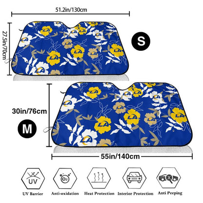 Los Angeles Rams Printed car windshield sunshade front windshield sunshade (multi size)