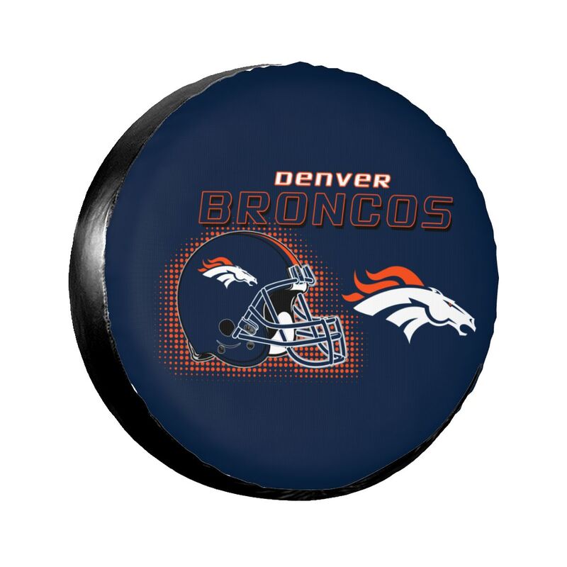 Denver Broncos Print car tire protection cover car spare tire dust protection covers