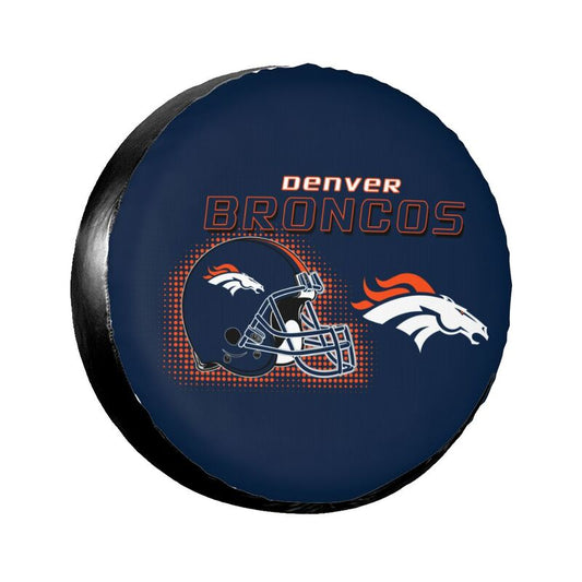 Denver Broncos Print car tire protection cover car spare tire dust protection covers