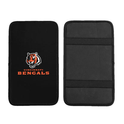 Cincinnati Bengals Printed car center armrest box pad anti slip pad