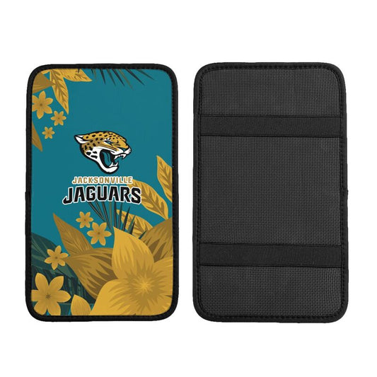 Jacksonville Jaguars Car armrest box protective cover car center console armrest pad