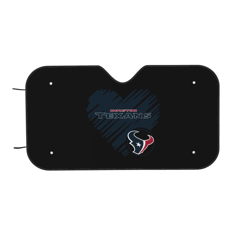 Houston Texans Printing is suitable car front windshield sunshades Car windshield sunshades