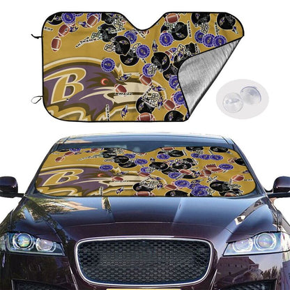 Baltimore Ravens Print multiple sizes car windshield sunshade panel car windshield sunshade cover