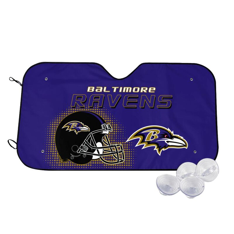 Baltimore Ravens Printing Car windshield sunshades is suitable car front windshield sunshades