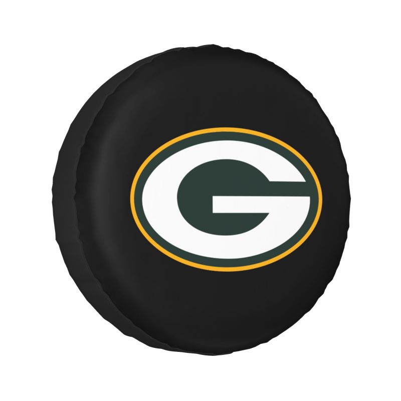 Green Bay Packers 2  Car tire protective cover waterproof and dustproof tire cover
