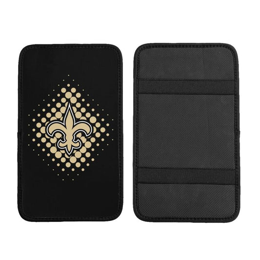 New Orleans Saints Printed car armrest box cushion armrest protective cover