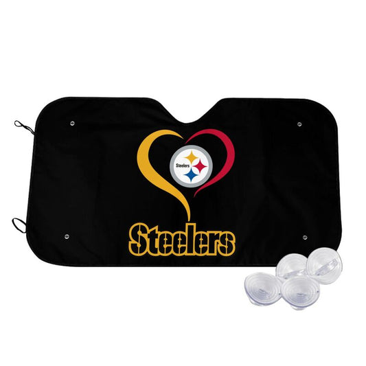 Pittsburgh Steelers Printed suitable for front Car windshield sunshades Car windshield sunshades