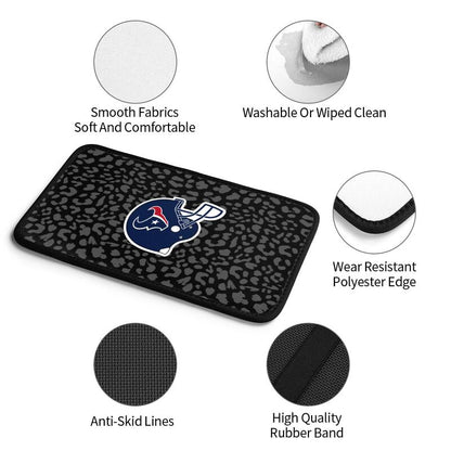 Houston Texans 2 printed Car handrail box cushion Personalized car armrest cover