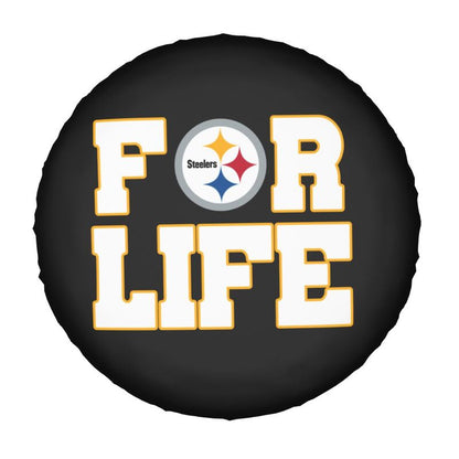 Pittsburgh Steelers Printing tire protection cover car spare tire dust protection cover