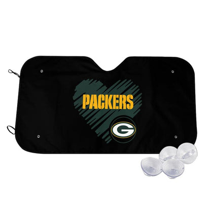 Green Bay Packers Printing is suitable car front windshield sunshades Car windshield sunshades