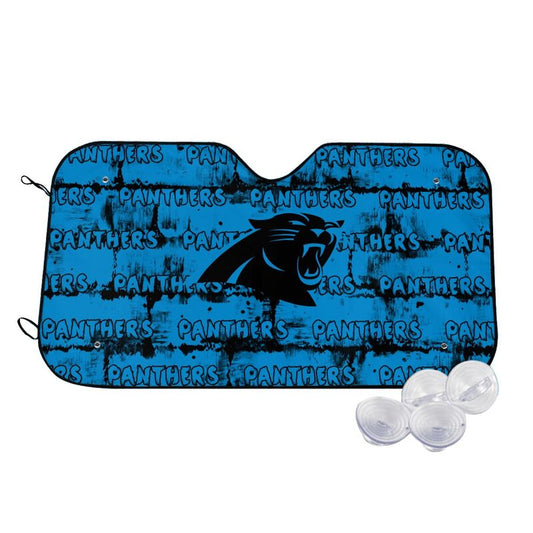 Carolina Panthers Printed front windshield sunshade car windshield sunshade (multi size)