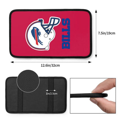 Car armrest box pad Buffalo Bills Printed center armrest box pad protective pad