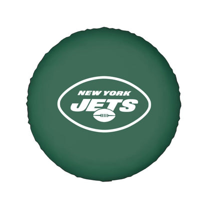 New York Jets 4 Car tire protective cover waterproof and dustproof tire cover