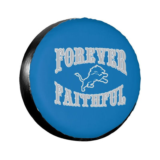 Detroit Lions Printing car spare tire dust protection cover tire protection cover