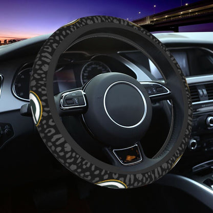 Green Bay Packers Printed elastic steering wheel cover car anti-skid cover