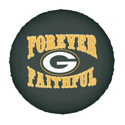 Green Bay Packers Printing car spare tire dust protection cover tire protection cover