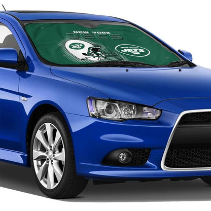 New York Jets Printing Car windshield sunshades is suitable car front windshield sunshades