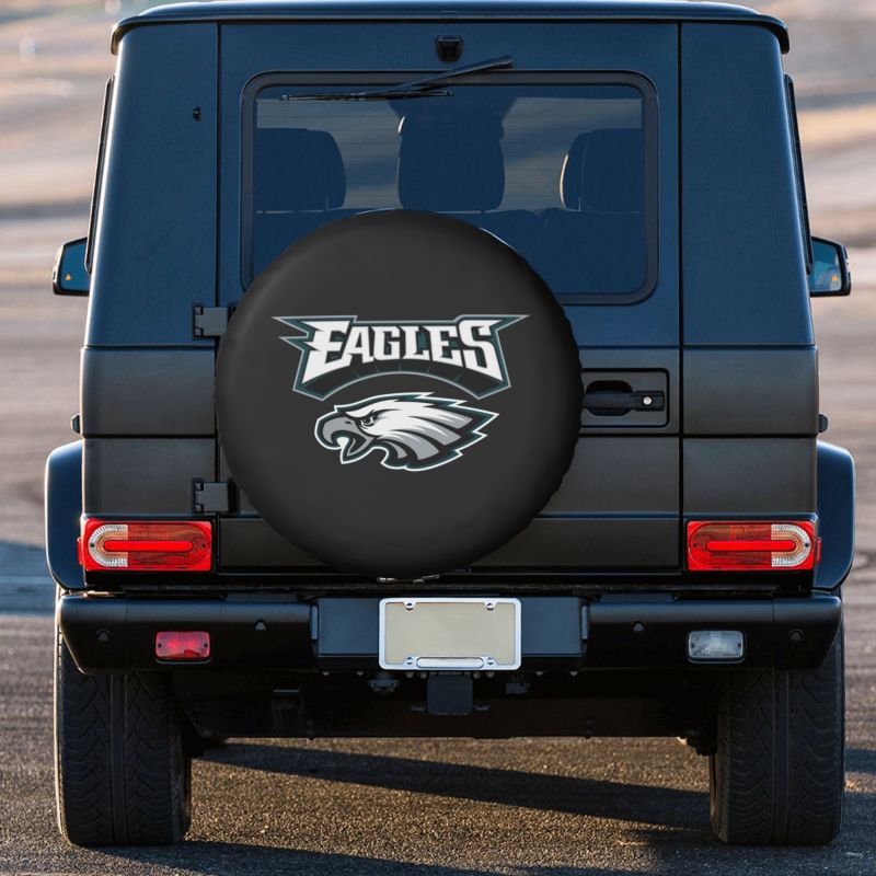 Philadelphia Eagles Car tire protection cover spare tire waterproof and dustproof cover