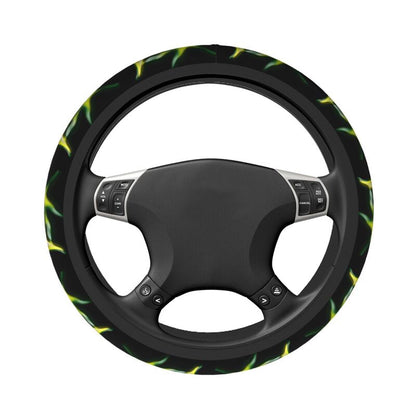 Green Bay Packers 3 Printed breathable anti slip cover elastic steering wheel cover