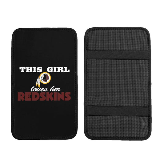 Washington Redskins Printing car center console pad car armrest protective cover