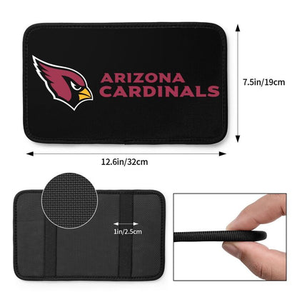 Arizona Cardinals2 Printed car center armrest box pad anti slip pad