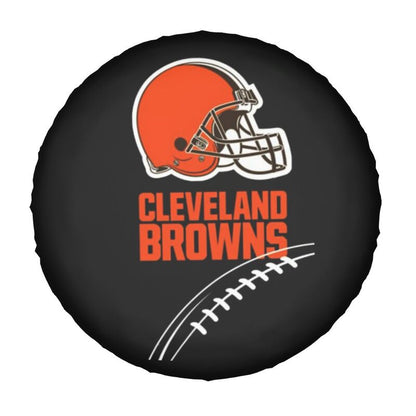 Cleveland Browns Print tire protection covers car sunscreen tire protection covers