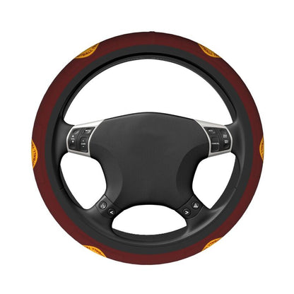 Washington Commanders 1 Printed elastic steering wheel cover car protective cover
