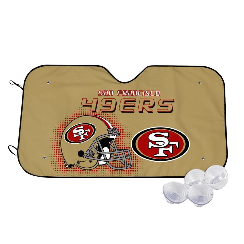 San Francisco 49ers Printing Car windshield sunshades is suitable car front windshield sunshades