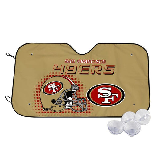San Francisco 49ers Printing Car windshield sunshades is suitable car front windshield sunshades