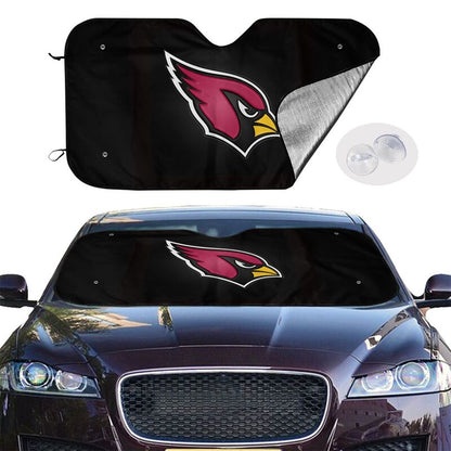 Arizona Cardinals Print Car windshield sunshades suitable for front Car windshield sunshades