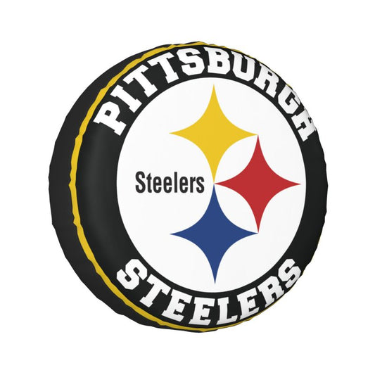 Pittsburgh Steelers Printing car tire covers waterproof and dustproof protective covers
