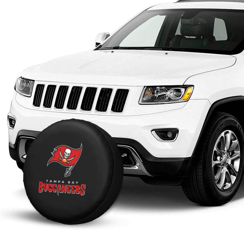 Tampa Bay Buccaneers Car tire protective cover waterproof and dustproof tire cover