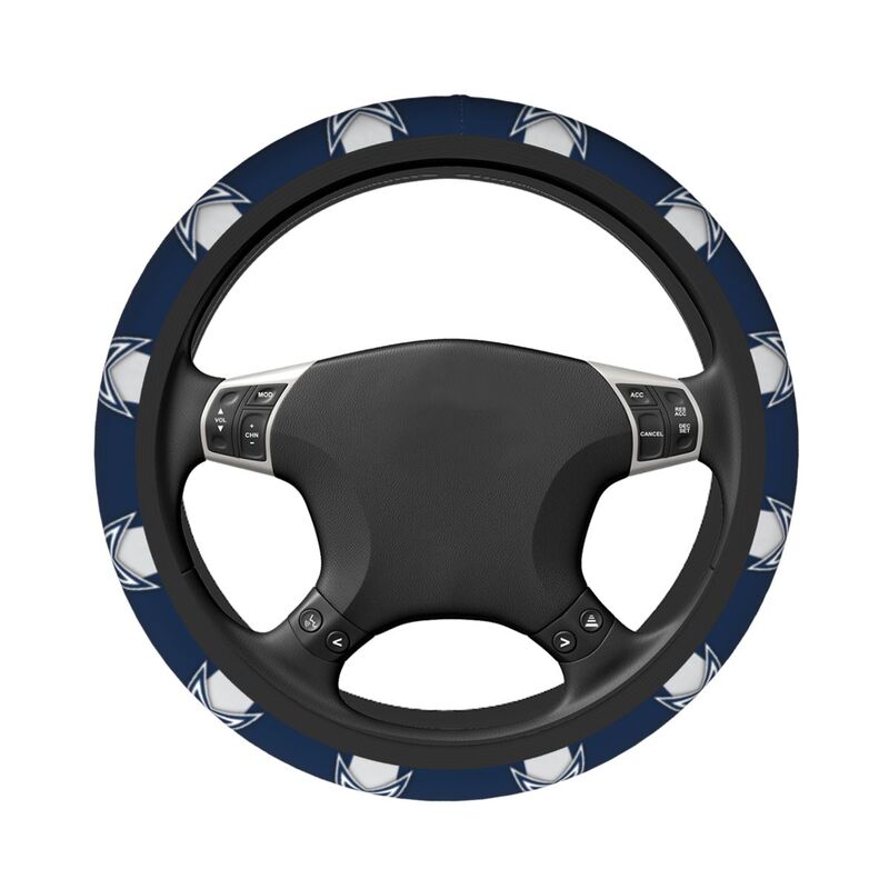 Dallas Cowboys 2 Printed elastic steering wheel cover car steering wheel protective cover