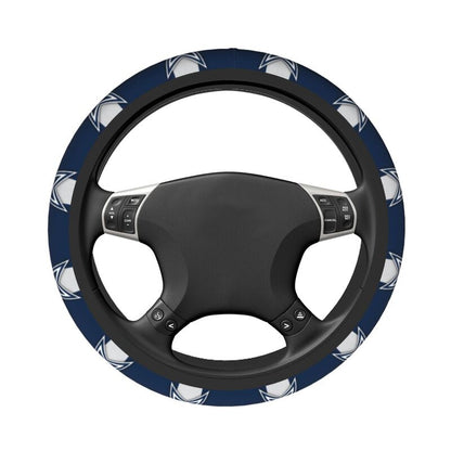 Dallas Cowboys 2 Printed elastic steering wheel cover car steering wheel protective cover