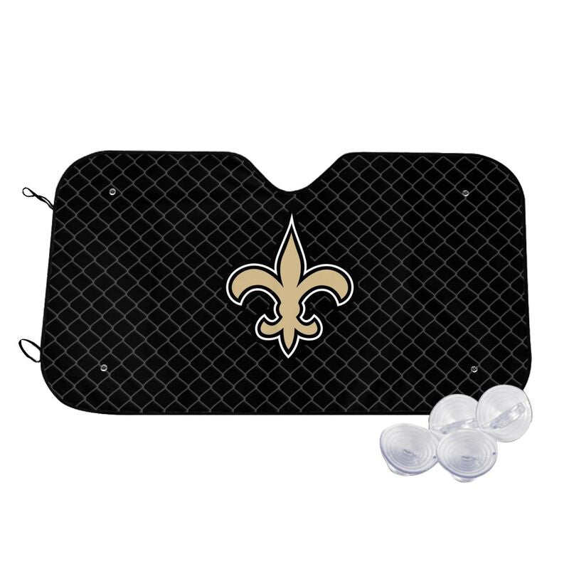 New Orleans Saints Print Car windshield sunshades is suitable front Car windshield sunshades