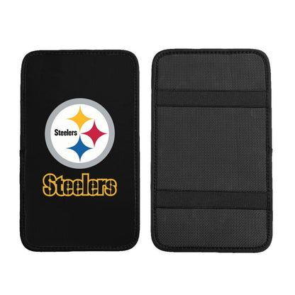Pittsburgh Steelers Printing car armrest box protective pad