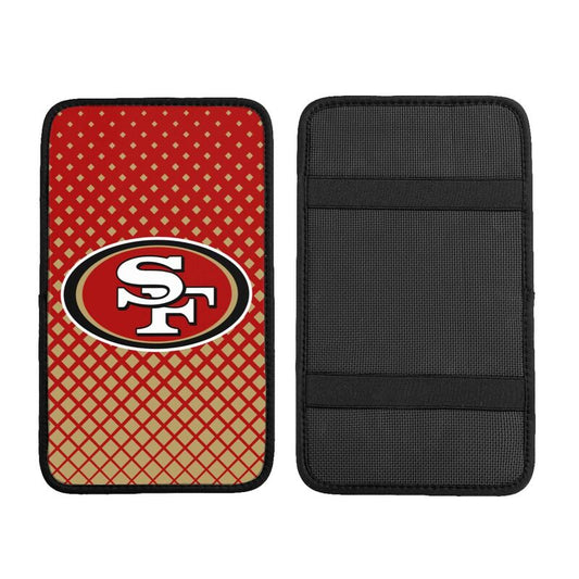 San Francisco 49ers Car handrail box cushion Personalized printed car armrest cover
