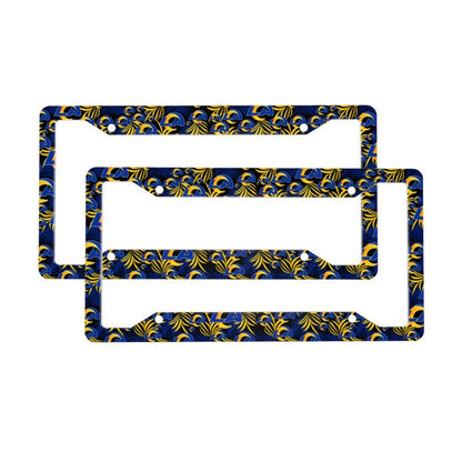 Los Angeles Rams Print Car license plate frame four hole license plate holder (one pair)