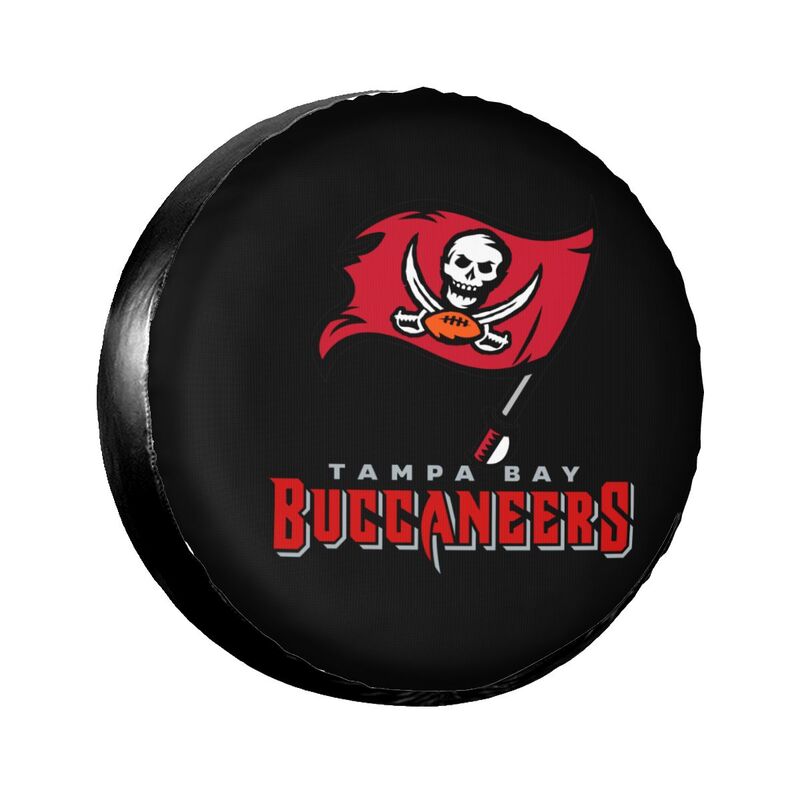 Tampa Bay Buccaneers 2 Printing tire protection cover car sun protection tire protection covers