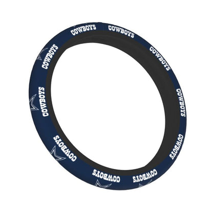 Dallas Cowboys 3 Printed elastic steering wheel cover breathable protective cover
