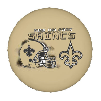 New Orleans Saints Print car tire protection cover car spare tire dust protection covers