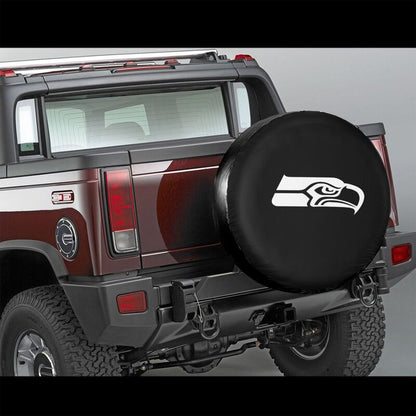 Seattle Seahawks Printing tire protection cover car sun protection tire protection covers