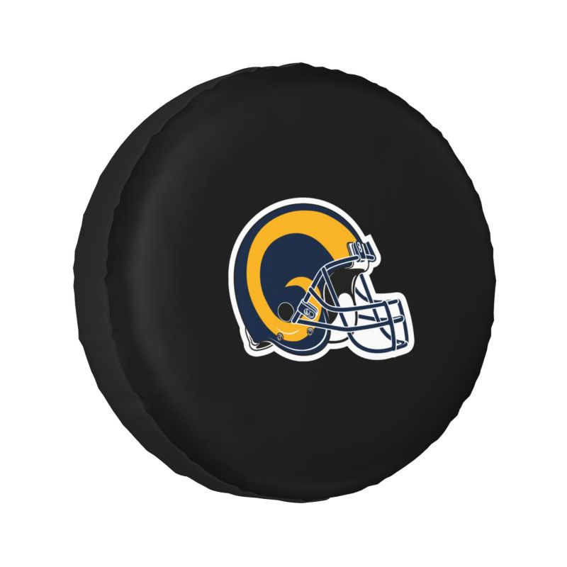 Los Angeles Rams 3 Car tire protective cover waterproof and dustproof tire cover