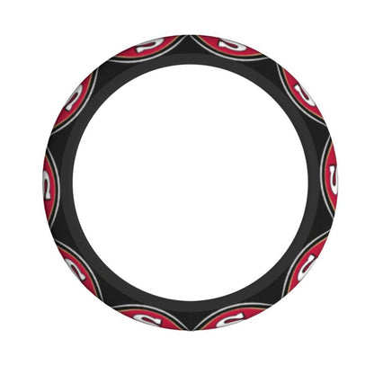 San Francisco 49ers Printed breathable anti slip cover elastic steering wheel cover