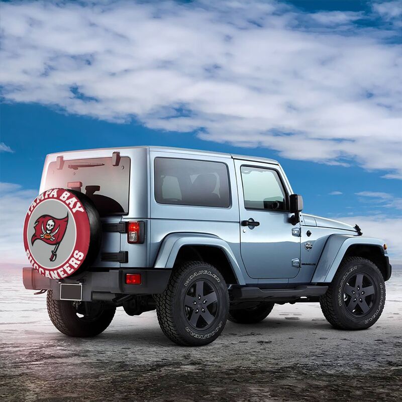 Tampa Bay Buccaneers 8 Printing tire protection cover car sun protection tire protection covers