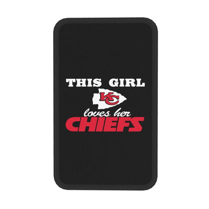 Kansas City Chiefs Printing car center console pad car armrest protective cover
