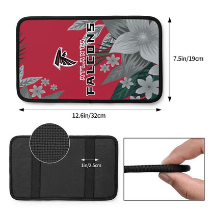 Atlanta Falcons Car armrest box protective cover car center console armrest pad